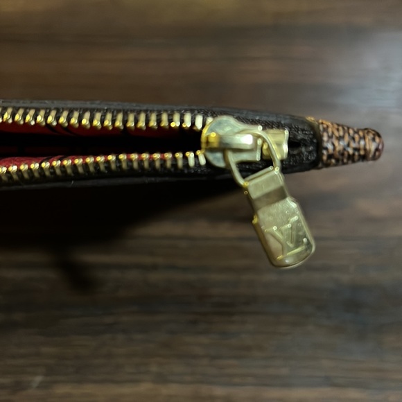 Louis Vuitton Neverfull Gm Pouch Only Brown Monogram Canvas Wristlet - Picture 3 of 5